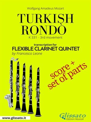 cover image of Turkish Rondò--Flexible Clarinet Quintet score & parts